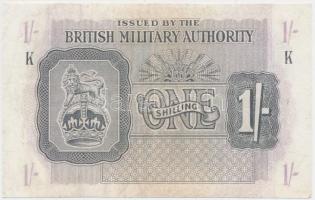 Nagy-Britannia / Brit katonai megszállás 1943. 1Sh T:III Great-Britain / British military authority 1943. 1 Shilling C:F Krause M2