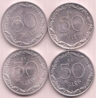 1948-1966. 50f Al 4xklf teljes sorozat T:1-,2