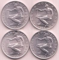 1948-1966. 50f Al 4xklf teljes sorozat T:1-,2