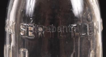 Shell motorolajos üveg, alján kis csorbával, m: 39 cm