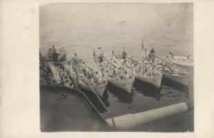 K.u.K. navy, lifeboats, photo