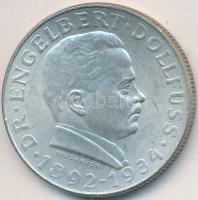Ausztria 1934. 2Sch Ag "Dollfuss" T:2 Austria 1934. 2 Schilling Ag "Dollfuss" C:XF