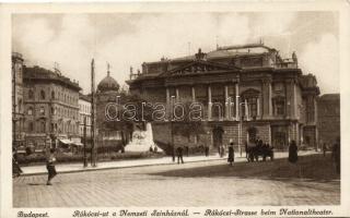 Budapest VIII. Rákóczi út, Nemzeti színház