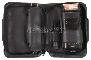 Braun villanyborotva eredeti tokban, vezetékkel, tisztítókefével