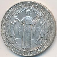 Ausztria 1955. 25Sch Ag "Állami Színház" T:2 Austria 1955. 25 Schilling Ag "National Theater in Vienna" C:XF
