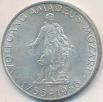 Ausztria 1956. 25Sch Ag "Mozart" T:2- Austria 1956. 25 Schilling Ag "Mozart" C:VF