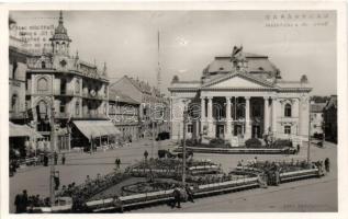 Nagyvárad, Bémer tér, színház / square, theatre