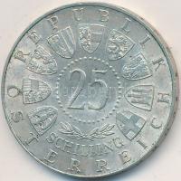 Ausztria 1958. 25Sch Ag "Carl Auer von Welsbach" T:2-
Austria 1958. 25 Schilling Ag "...