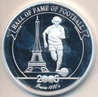Uganda 2006. 2000Sh Ag "A labdarúgás halhatatlanjainak csarnoka - Franciaország 1980-as évek/Mi...
