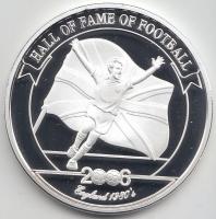 Uganda 2006. 2000Sh Ag "A labdarúgás halhatatlanjainak csarnoka - Anglia 1980-as évek/Gary Line...