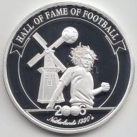 Uganda 2006. 2000Sh Ag "A labdarúgás halhatatlanjainak csarnoka - Hollandia 1990-es évek / Ruud...