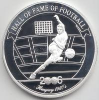 Uganda 2006. 2000Sh Ag "A labdarúgás halhatatlanjainak csarnoka - Magyarország 1960-as évek/Alb...