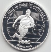 Uganda 2006. 2000Sh Ag "A labdarúgás halhatatlanjainak csarnoka - Bulgária 1990-es évek / Hrist...