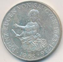 Ausztria 1963. 25Sch Ag Szavolyai Jenő herceg T:2- Austria 1963. 25 Schilling Ag 300th Anniversary-Birth of Prince Eugen C:VF