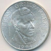 Ausztria 1964. 25Sch Ag "Franz Grillparzer" T:2- Austria 1964. 25 Schilling Ag "Franz Grillparzer" C:VF