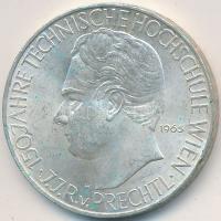 Ausztria 1965. 25Sch Ag "Műszaki Főiskola - Bécs" T:2- Austria 1965. 25 Schilling Ag "Technical College - Vienna" C:VF