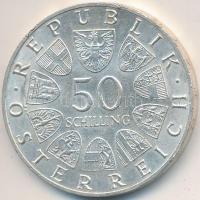 Ausztria 1967. 50Sch Ag "100 éves a Kék Duna Keringő" T:2,2-
Austria 1967. 50 Schilling Ag...