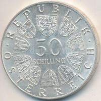 Ausztria 1968. 50Sch Ag "50 éves a Köztársaság" T:2
Austria 1968. 50 Schilling Ag "50...