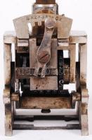 Sorszámozó bélyegző, fém, fa, m:17 cm