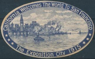 1915 San Francisco levélzáró