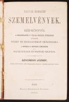 Szvorényi József: Magyar Irodalmi szemelvények kézi-könyvűl a felgymnásiumi V-VIII-dik osztályi ifjuságnak... Pest, 1867. 734p. Korabeli félvászon kötésben