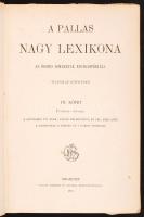 A Pallas Nagy Lexikona Az összes ismeretek enciklopédiája. 1–18. kötet pótkötetekkel (telj...