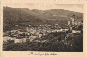 Körmöcbánya, Kremnica; Látkép a zsinagógával, Paxner J. és Biron H. kiadása / panorama, synagogue