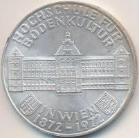 Ausztria 1972. 50Sch Ag "100 éves a Mezőgazdasági Főiskola" T:2 Austria 1972. 50 Schilling Ag "100th Anniversary - Institute of Agriculture" C:XF