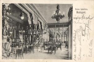 Budapest VII. Cairo Kávéház belső