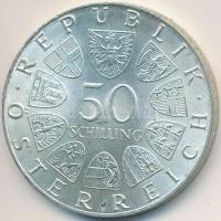 Ausztria 1974. 50Sch Ag "Bécsi Nemzetközi Kertészeti Kiállítás" T:2
Austria 1974. 50 Schil...