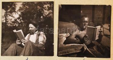 1949 József Attilát a dolgozóknak 5 db proganadafotó 7x7 cm