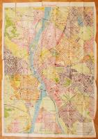 1942 Bp., Az utca rendje, X. évfolyam, térképmelléklettel, könyv formátumban, 544p