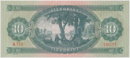 1962. 10Ft "A 719 186717" T:I (ceruzával előoldalra "50" ráírva)