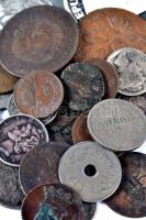 Vegyes fémpénz és emlékérem tétel jobb darabokkal! T:vegyes