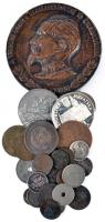 Vegyes fémpénz és emlékérem tétel jobb darabokkal! T:vegyes