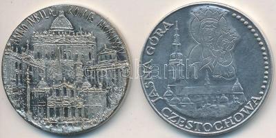 Vatikán 1975. "Róma jubileumi éve" fém emlékérem (34mm) + Lengyelország DN "II.János ...