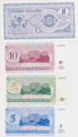 Transznisztria/Macedónia/Szlovénia 8db klf modern bankjegy T:I
Transnistria/Macedonia/Slovenia 8pcs ...