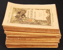 Az Osztrák-Magyar Monarchia írásban és képben Csehország 1.-40. füzetek (hiány: 11.,21.,26., 34-36.)...