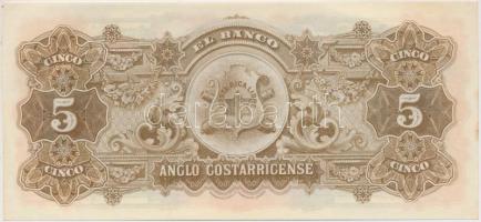 Costa Rica 1917. 5C T:I-
Costa Rica 1917. 5 Colon C:AU