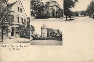 Benndorf bei Körbisdorf (Baumersroda); Reinhold Dietrichs shop, church