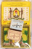 2 db különböző arab szivardoboz és 2 db arab gyufásdoboz, az egyikben gyufával / matchboxes
