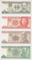 Kuba 2000. 5P + 2003. 1P + 2004. 3P + 2008. 10P T:I,III Cuba 2000. 5 Pesos + 2003. 1 Peso + 2004. 3 Pesos + 2008. 10 Pesos C:UNC,F