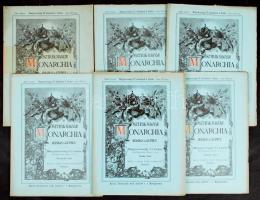 Az Osztrák-Magyar Monarchia írásban és képben Magyarország  VI. kötet 1.-6. füzetek. Bp., 1890. Révai. A füzetek nagyon jó állapotban