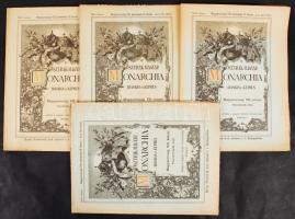 Az Osztrák-Magyar Monarchia írásban és képben Magyarország  VII. kötet 15.-18. füzetek. Bp., 1890. Révai. A füzetek nagyon jó állapotban