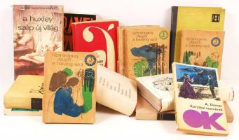 14 világirodalmi alkotás, köztük Hemingway, Traven, Puskin, Dumas regényei