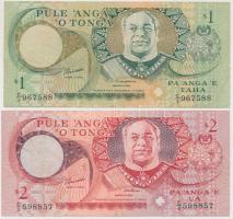 Tonga 1995. 1P + 2P T:III Tonga 1995. 1 Pa'anga + 2 Pa'anga C:F