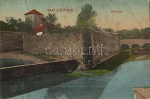 Tata-Tóváros, várárok (ázott / wet damage)