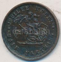 Nagy-Britannia 1887. 1/2F "Viktória jubileumi modell" zseton T:2- Great Britain 1887. 1/2 Farthing "Victoria Jubilee Model" jeton C:VF