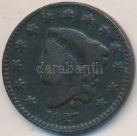 Amerikai Egyesült Államok 1827. 1c Cu T:3
USA 1827. 1 Cent Cu C:F
Krause KM# 45