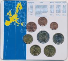 Görögország 2003. 1C-2€ 8klf darabból álló forgalmi szett eredeti csomagolásban T:1
Greece...